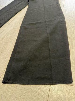 Pantaloni neri eleganti donna tg 50 top smanicata