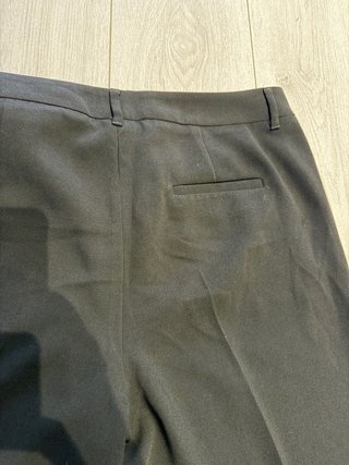 Pantaloni neri eleganti donna tg 50 top smanicata