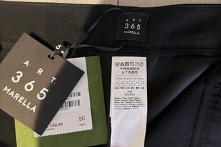 Pantaloni neri eleganti donna tg 50 top smanicata