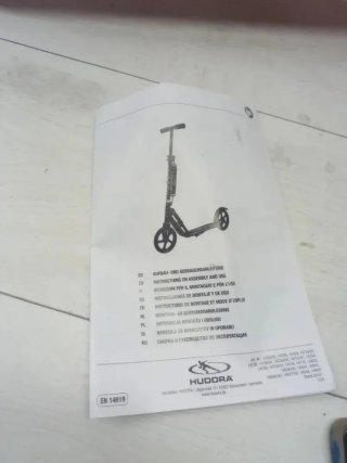 Patinete plegable de Aluminio Hudora Scooter