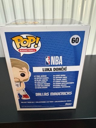 Funko Pop! Luka Dončić Dallas Mavericks #60