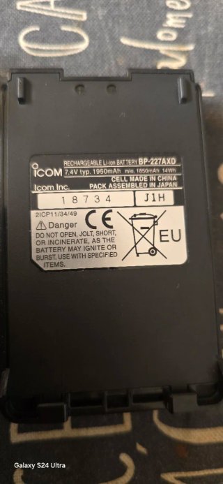 Walkie Talkie Icom IC-F51 ATEX