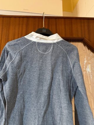 Blusa Armani Jeans Grigio Bianco