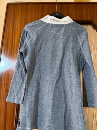 Blusa Armani Jeans Grigio Bianco
