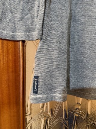 Blusa Armani Jeans Grigio Bianco