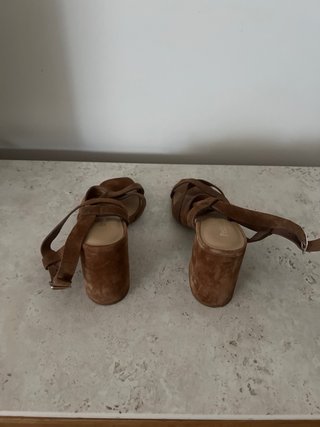 Sandalias tacón Pedro del Hierro marrones