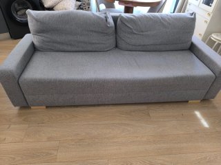 Sofá Cama Ikea GRÄLVIKEN Gris
