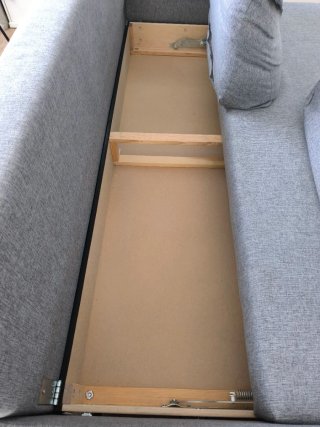 Sofá Cama Ikea GRÄLVIKEN Gris