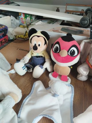 Lote 6 peluches infantiles