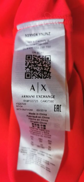 Blusa Armani Exchange