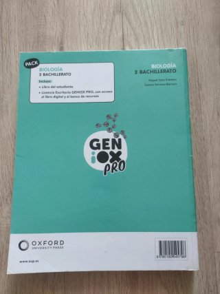 Biología 2º Bachillerato. Libro del estudiante....