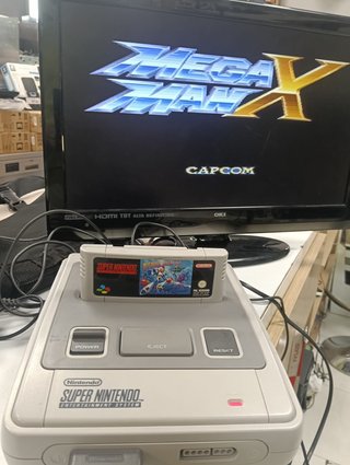 Cartuccia MEGAMAN X per SNES