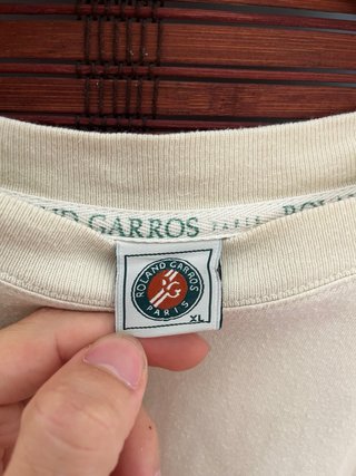 Camiseta Vintage Roland Garros XL