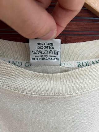 Camiseta Vintage Roland Garros XL