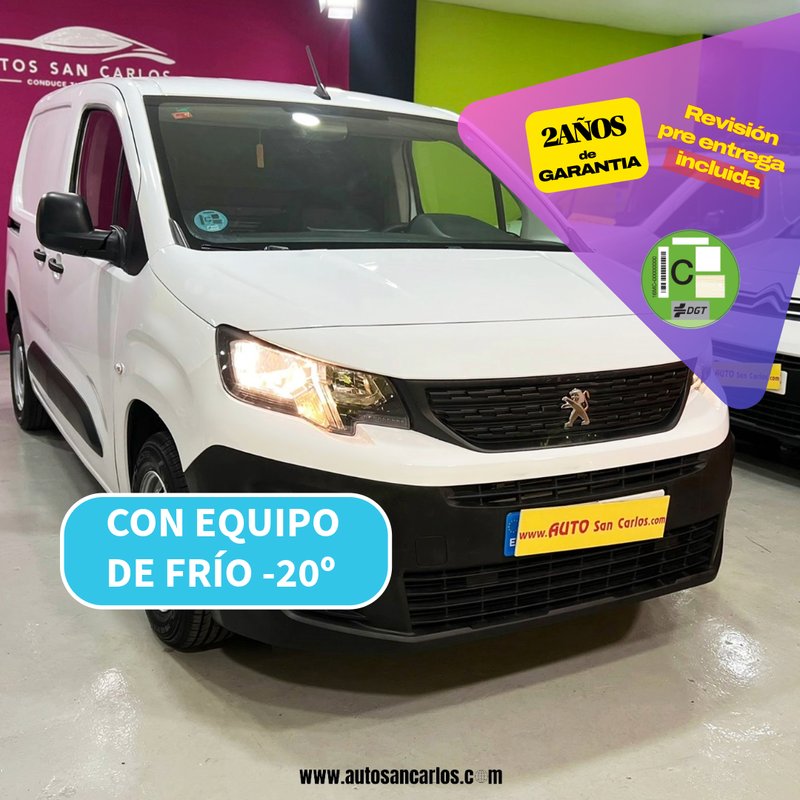 PEUGEOT PARTNER CON CONGELADOR Y2 AÑOS DE GARANTIA - foto 1