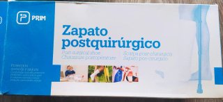 Zapatos post quirúrgico plano izquierda y derecha