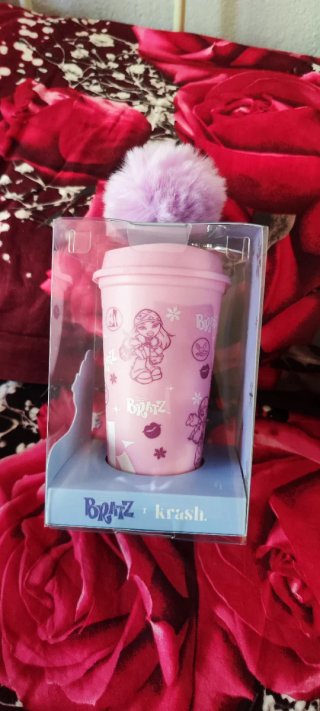Set Brochas Bratz Taza Pompón