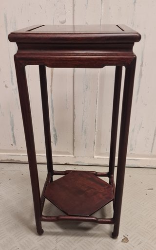 Mesa auxiliar palisandro pedestal
