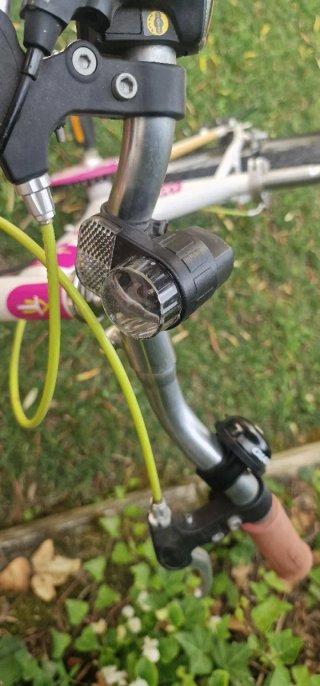 Bicicleta niña 20 blanca y rosa