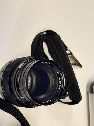 Lote Zenza Bronica ETRSi Medio Formato + 3 Lentes