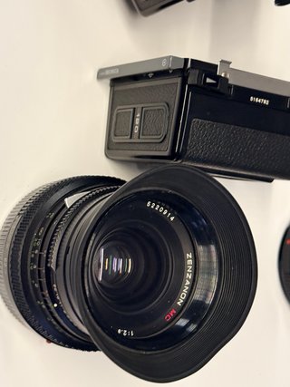 Lote Zenza Bronica ETRSi Medio Formato + 3 Lentes