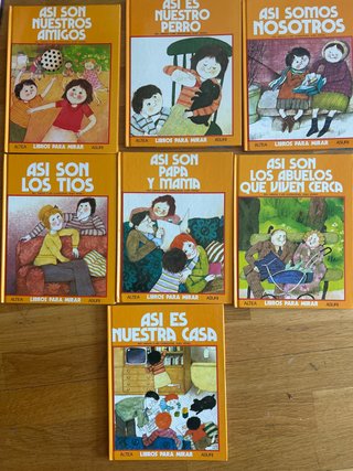 7 libros infantiles Altea – Colección “Así…” – Bue