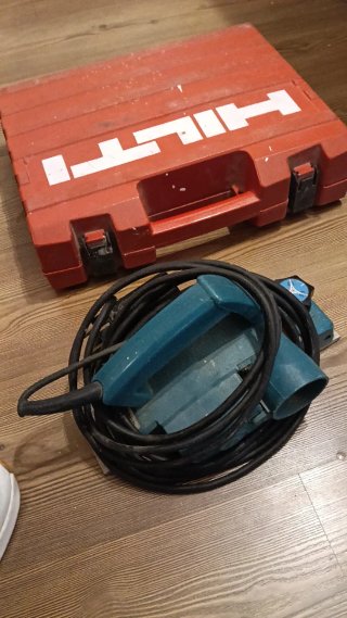 Taladro Hilti TE 2 y cepillo eléctrico