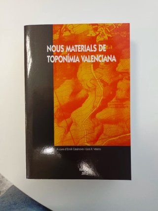 Nous materials de toponímia valenciana
