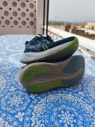 Zapatillas Asics Gel Nimbus 27 Azul/Verde