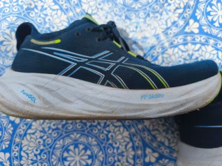 Zapatillas Asics Gel Nimbus 27 Azul/Verde