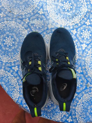 Zapatillas Asics Gel Nimbus 27 Azul/Verde