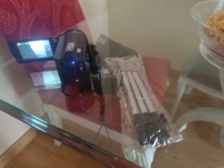 Videocámara Negra