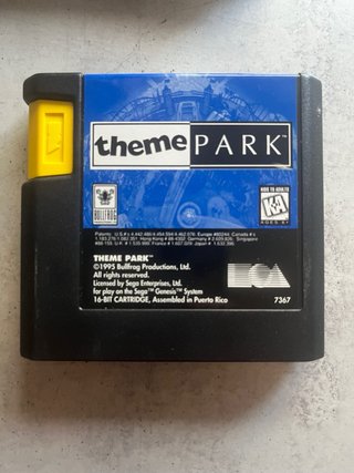 Theme Park Mega Drive (Sega)