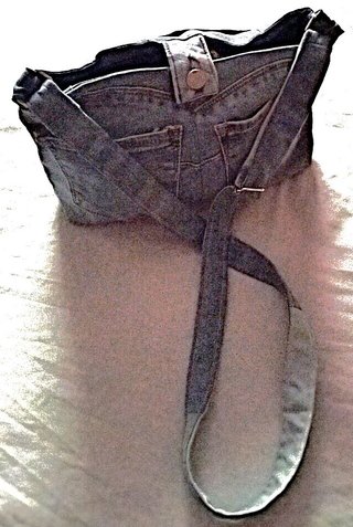 Bolso de tela vaquera