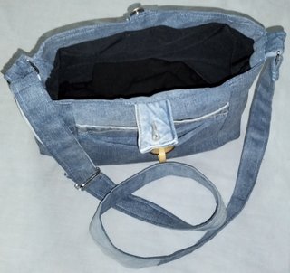 Bolso de tela vaquera