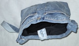 Bolso de tela vaquera
