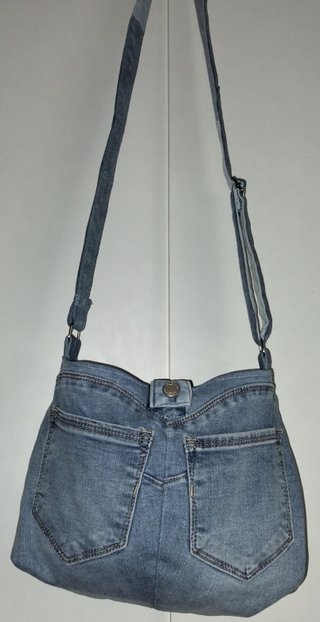 Bolso de tela vaquera