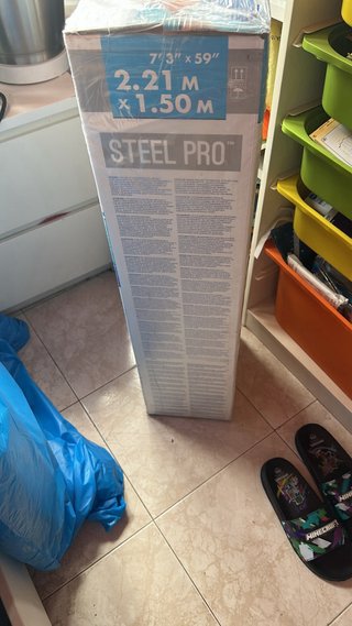 Piscina Bestway Steel Pro 2.21m x 1.50m