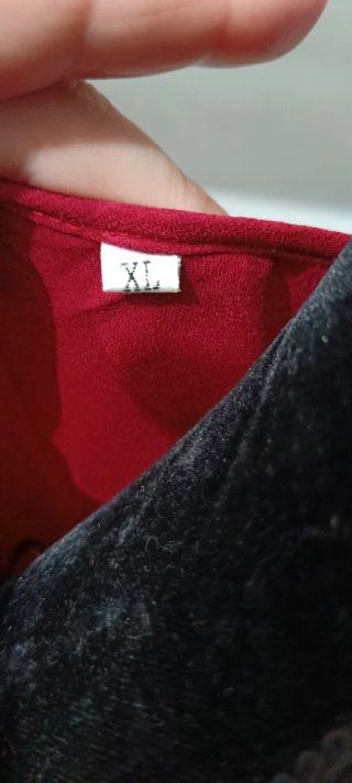 Camisa mujer XL mangas plumeti