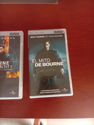 Lote 2 Películas Bourne PSP UMD