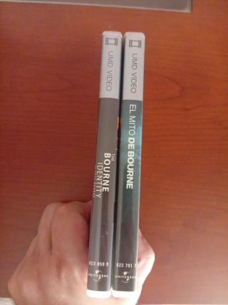 Lote 2 Películas Bourne PSP UMD