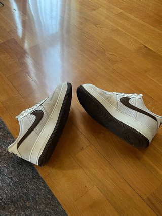 Zapatillas Nike Air Force 1 Blanco/Marrón