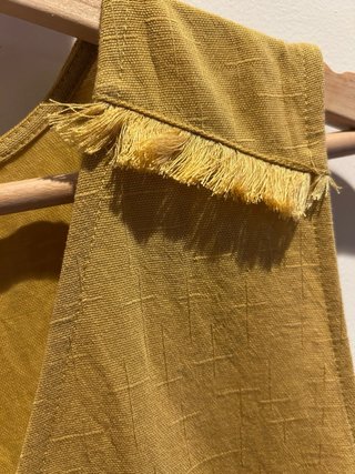 Vestido Sfera mostaza M
