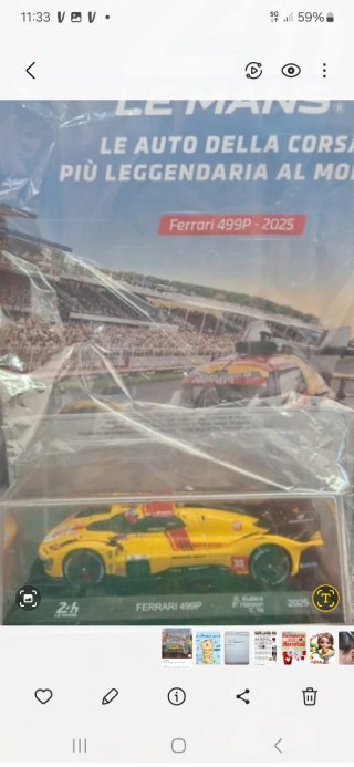Ferrari 499P Le Mans 2025