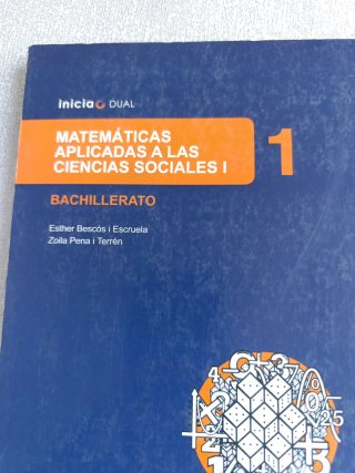 Inicia Matemáticas aplicadas a las Ciencias Soc...