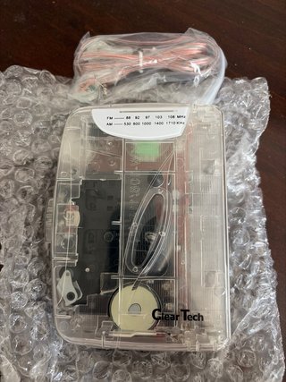Reproductor Cassette Urban Outfitters Transparente