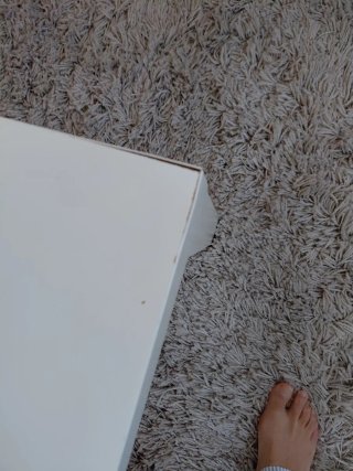 Pareja de Mesitas Lack Ikea Blancas