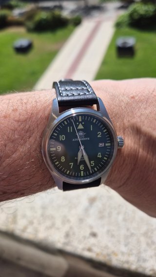 Reloj Addiesdive MY-H2 Flieger Verde