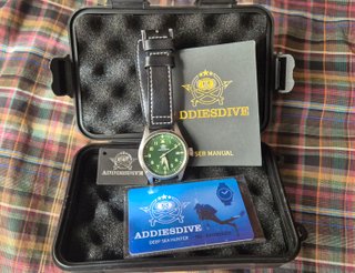 Reloj Addiesdive MY-H2 Flieger Verde