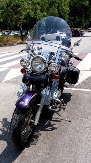 Kawasaki Vulcan 800 C Cruiser Morado